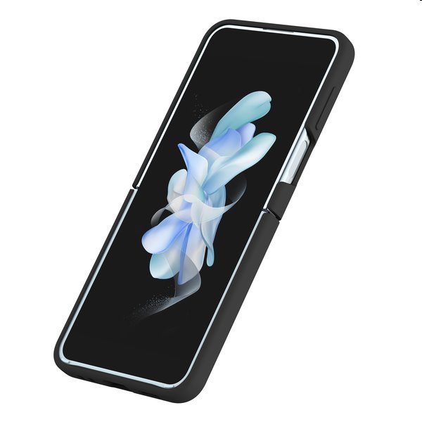 Zadný kryt Nillkin CamShield Silky pre Samsung Galaxy Z Flip 4 5G, čierna