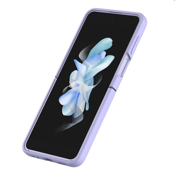 Zadný kryt Nillkin CamShield Silky pre Samsung Galaxy Z Flip 4 5G, fialová