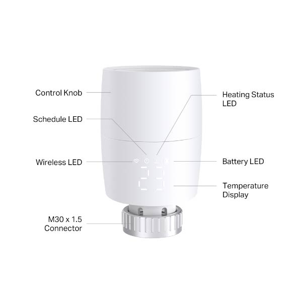 tp-link Tapo KE100, Inteligentný termostatický radiátorový ventil Kasa