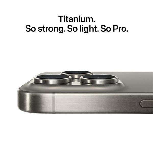 Apple iPhone 15 Pro 1TB, titánová biela