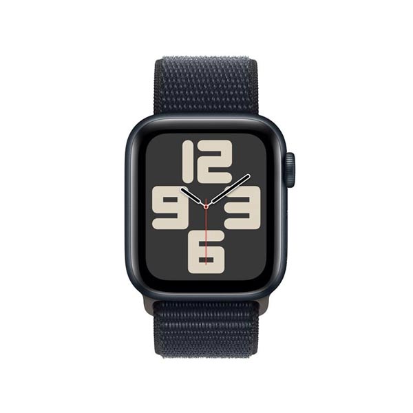 Apple Watch SE GPS 44mm polnočná , hliníkové puzdro so športovým remienkom polnočná