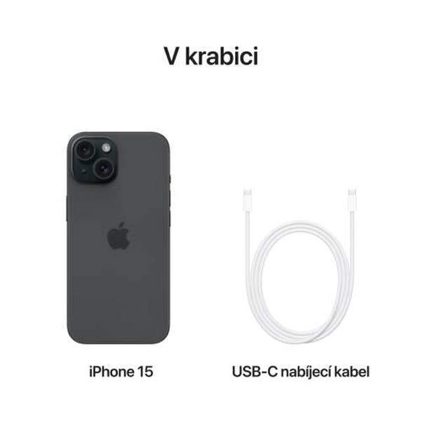 iPhone 15 128 GB čierna