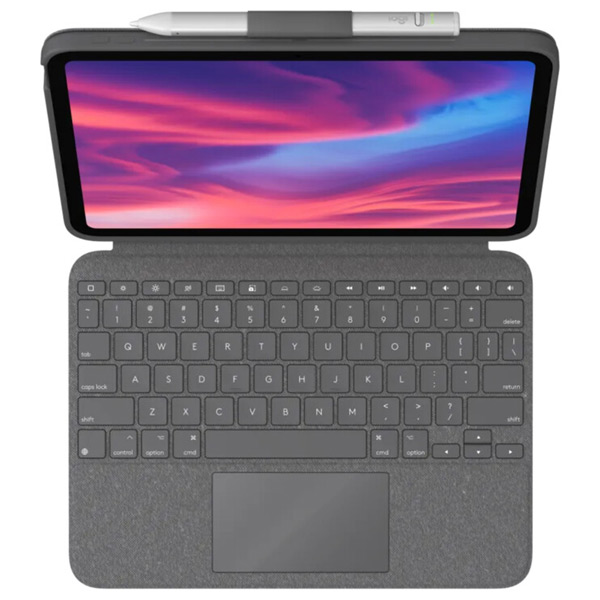 Logitech COMBO TOUCH pre iPad ( 10. gen.) - šedá - US