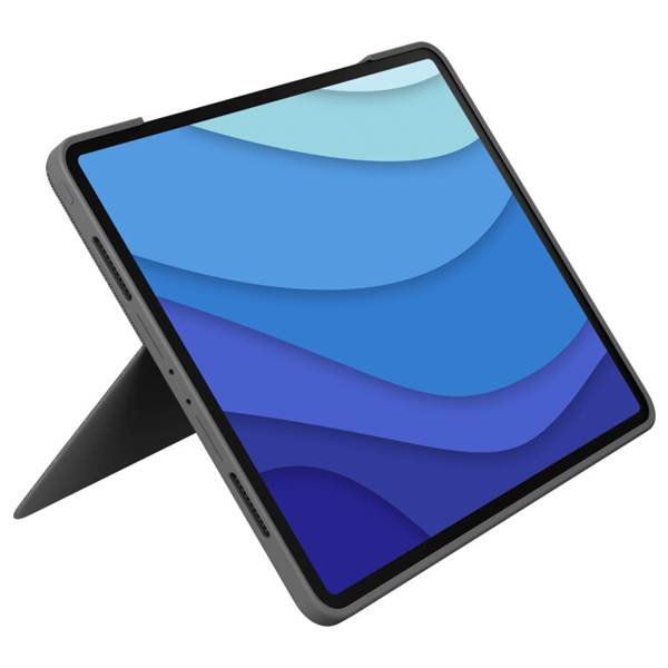 Logitech COMBO TOUCH pre iPad Pro 12,9" (5. a 6. gen.), UK, šedá