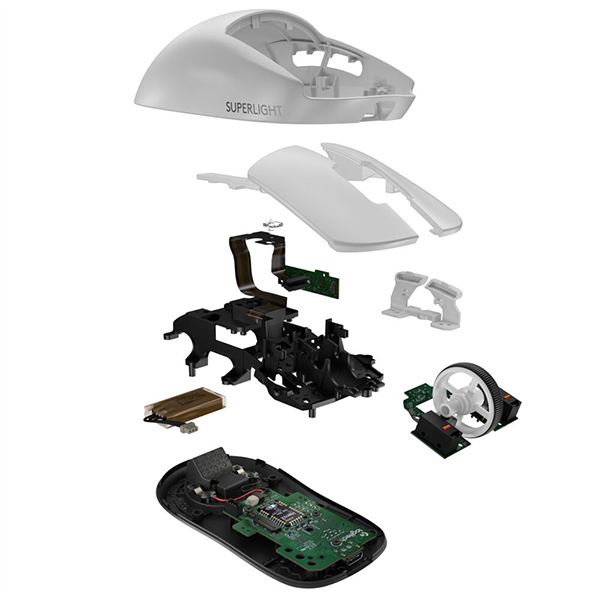 Bezdrôtová herná myš Logitech G PRO X SUPERLIGHT 2, biela Bezdrôtová herná myš Logitech G PRO X SUPERLIGHT 2, biela