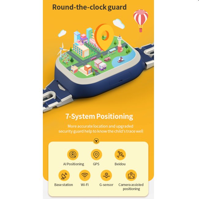 Mibro P5 smart hodinky pre deti, ružové Mibro P5 smart hodinky pre deti, ružové