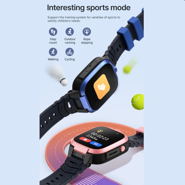 Mibro Z3 smart hodinky pre deti, ružové Mibro Z3 smart hodinky pre deti, ružové