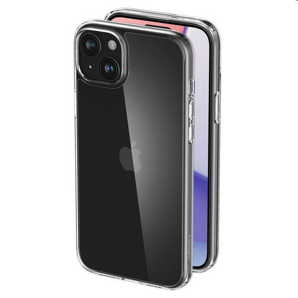 Zadný kryt Spigen Air Skin Hybrid pre Apple iPhone 15 Plus, transparentná