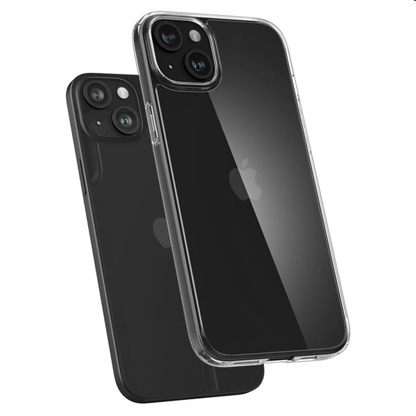 Zadný kryt Spigen Air Skin Hybrid pre Apple iPhone 15 Plus, transparentná