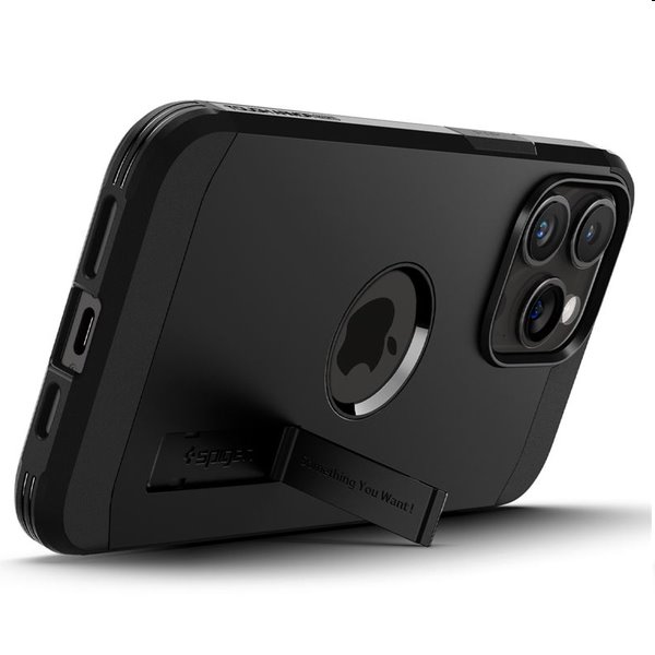 Zadný kryt Spigen Tough Armor MagSafe pre Apple iPhone 15 Pro, čierna
