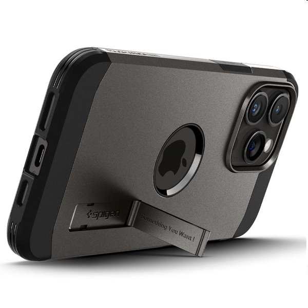 Zadný kryt Spigen Tough Armor MagSafe pre Apple iPhone 15 Pro, gunmetal