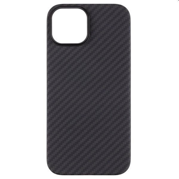 Zadný kryt Tactical MagForce z aramidových vlákien pre Apple iPhone 15 Plus, čierna