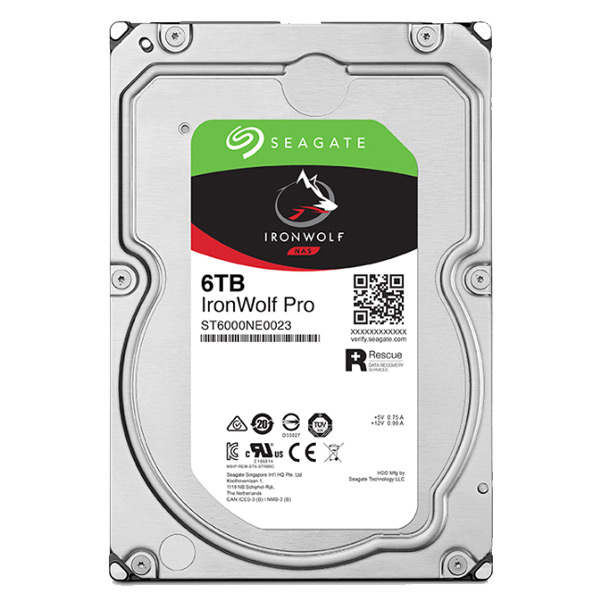 Seagate Ironwolf PRO Pevný disk NAS HDD 6 TB SATA