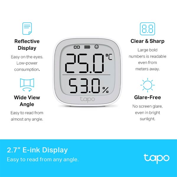 TP-Link Tapo T315, Smart monitor teploty a vlhkosti