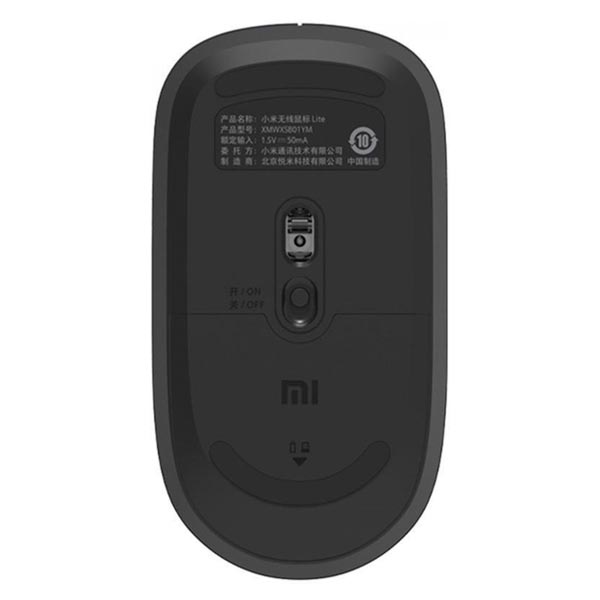 Xiaomi Wireless Mouse Lite, bezdrôtová myš, čierna