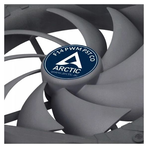 ARCTIC F14 PWM PST CO Ventilátor , čierna