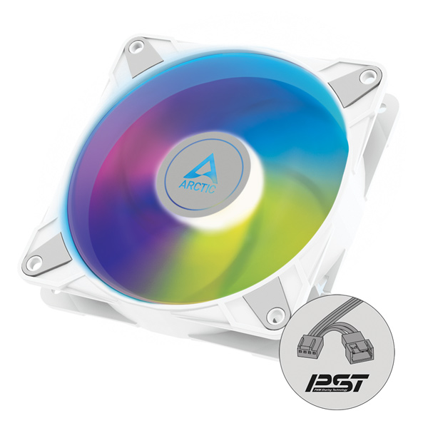 Arctic ventilátor P14 PWM PST A-RGB white