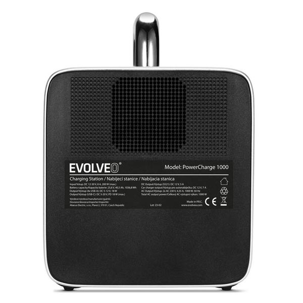 Evolveo PowerCharge 1000, nabíjacia stanica