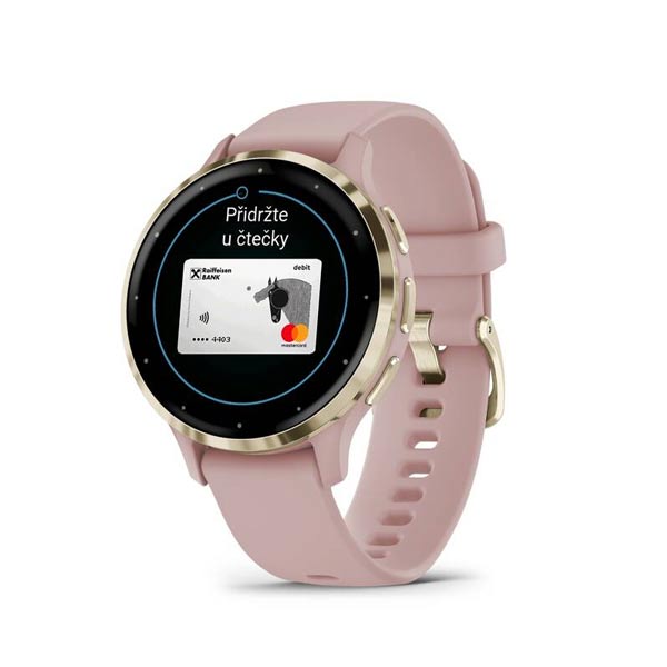 Garmin VENU 3S, Dust Rose/Soft Gold Garmin VENU 3S, Dust Rose/Soft Gold