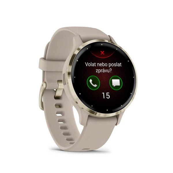 Garmin VENU 3S, French Gray/Soft Gold Garmin VENU 3S, French Gray/Soft Gold