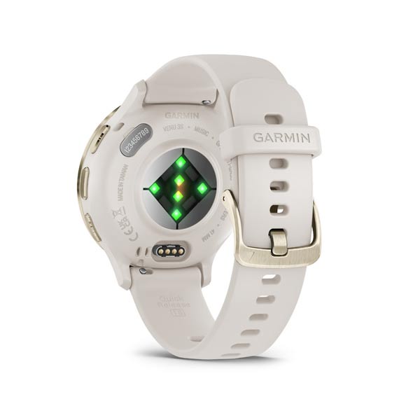 Garmin VENU 3S, Ivory/Soft Gold