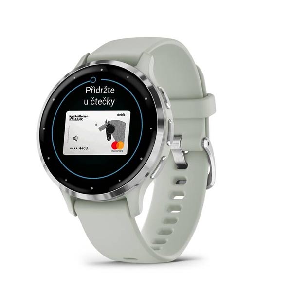 Garmin VENU 3S, Sage Gray/Silver