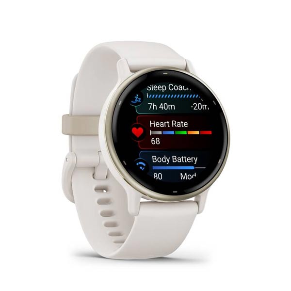 Garmin Vivoactive 5, Ivory/Cream Gold Garmin Vivoactive 5, Ivory/Cream Gold
