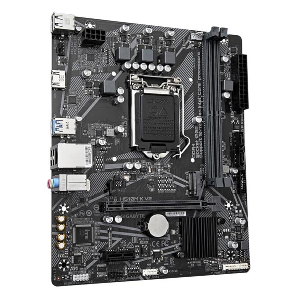 Gigabyte H510M K V2, Intel H510, LGA1200, 2xDDR4, mATX - PlayGoSmart