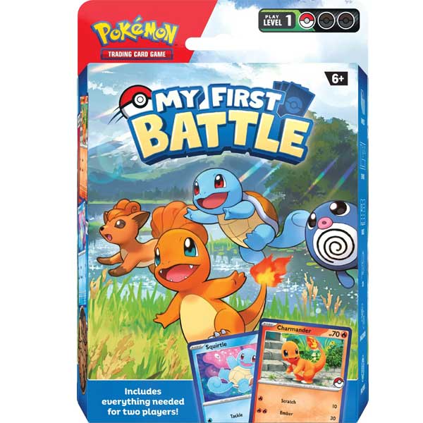 Kartová hra Pokémon TCG: My First Battle Charmander vs Squirtle (Pokémon)