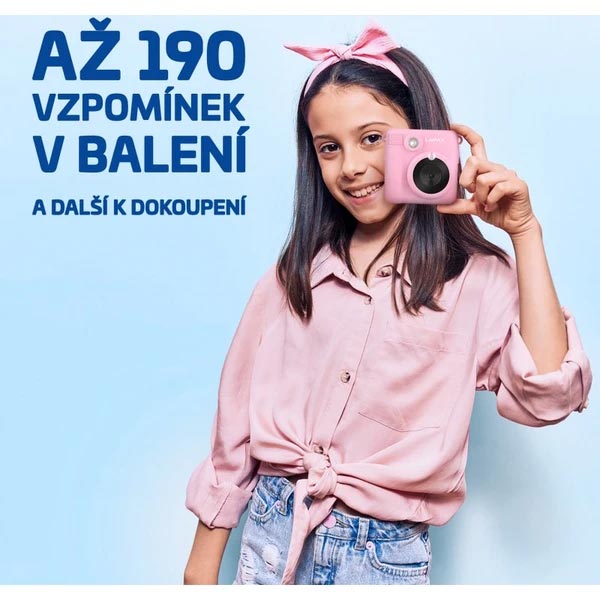 Lamax InstaKid1 detský fotoaparát ružový Lamax InstaKid1 detský fotoaparát ružový