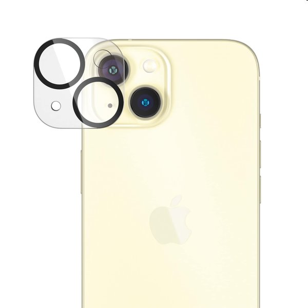 PanzerGlass ochranný kryt objektívu fotoaparátu pre Apple iPhone 15, 15 Plus