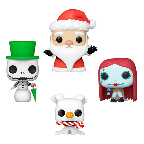POP! 4-Pack: Tree Holiday Box (Predvianočná nočná mora) Špeciálna Edícia (Pocket POP!)