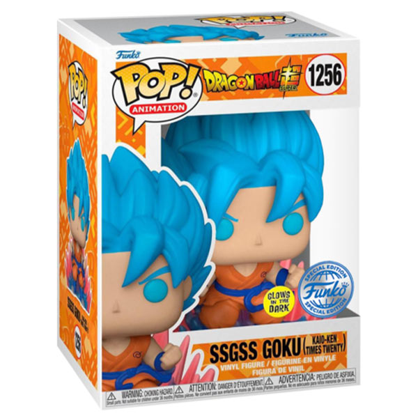 POP! Animation: SSGSS Goku (Dragon Ball) Special Edition (Glows in the Dark)