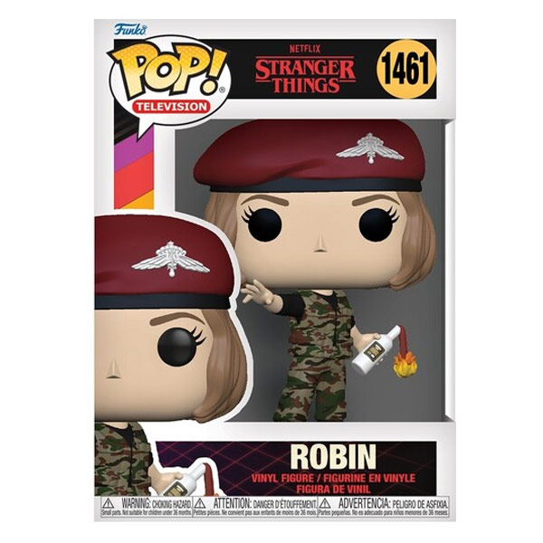 POP! TV Hunter Robin s Molotov koktejlom (Stranger Things)