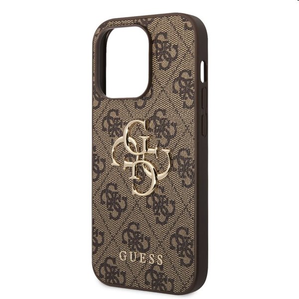 Zadný kryt Guess PU 4G Metal Logo pre iPhone 15 Pro Max, hnedá Zadný kryt Guess PU 4G Metal Logo pre iPhone 15 Pro Max, hnedá