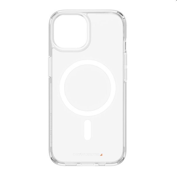 Zadný kryt PanzerGlass HardCase D3O s MagSafe pre Apple iPhone 15, transparentná