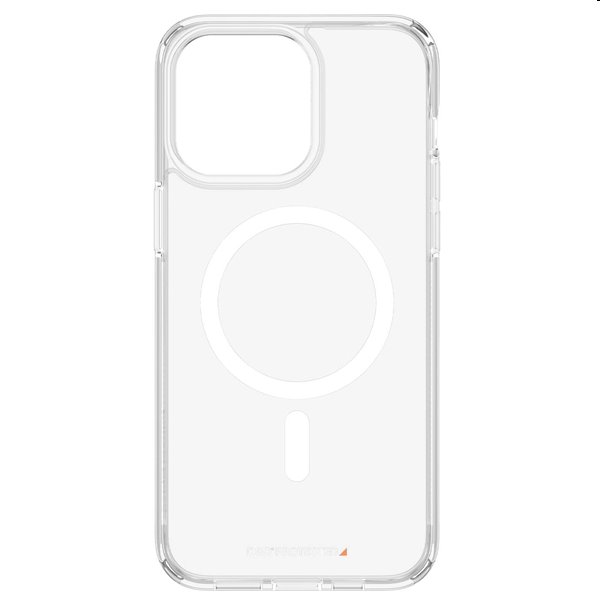 Zadný kryt PanzerGlass HardCase D3O s MagSafe pre Apple iPhone 15 Pro Max, transparentná