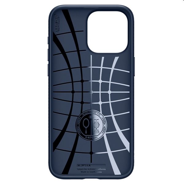 Zadný kryt Zadný kryt Spigen Liquid Air pre Apple iPhone 15 Pro Max, námornícka modrá