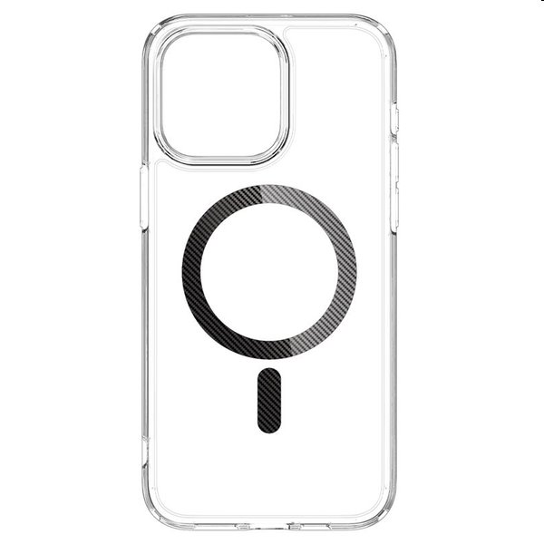 Zadný kryt Spigen Ultra Hybrid MagSafe pre Apple iPhone 15 Pro Max, karbónová
