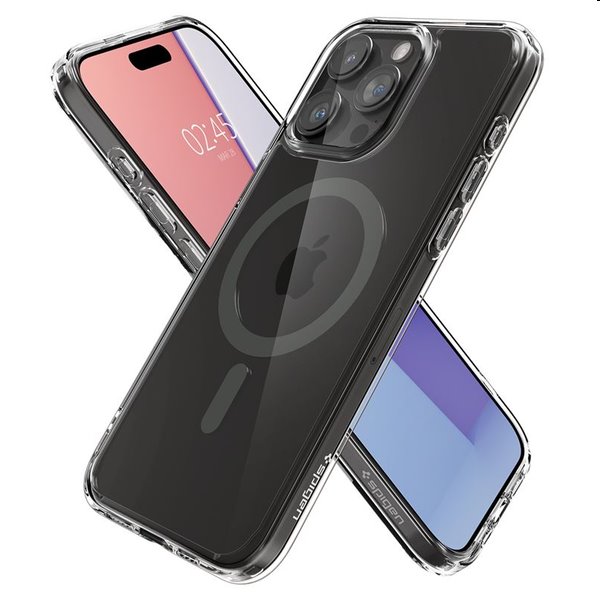 Zadný kryt Spigen Ultra Hybrid MagSafe pre Apple iPhone 15 Pro Max, grafitová