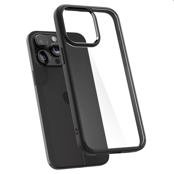 Zadný kryt Spigen Ultra Hybrid MagSafe pre Apple iPhone 15 Pro Max, matná čierna