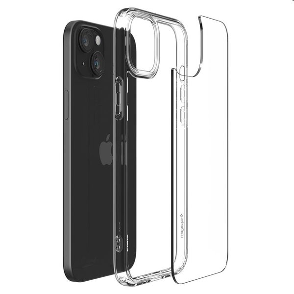 Zadný kryt Spigen Ultra Hybrid pre Apple iPhone 15 Plus, transparentná