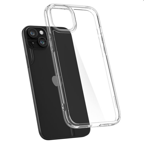 Zadný kryt Spigen Ultra Hybrid pre Apple iPhone 15 Plus, transparentná
