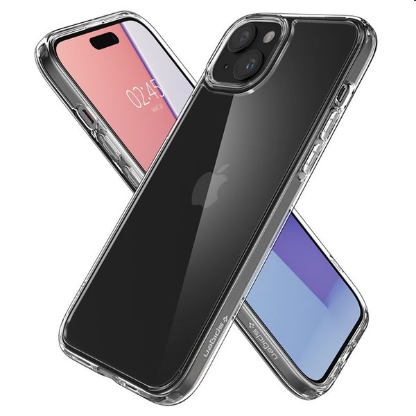 Zadný kryt Spigen Ultra Hybrid pre Apple iPhone 15 Plus, transparentná