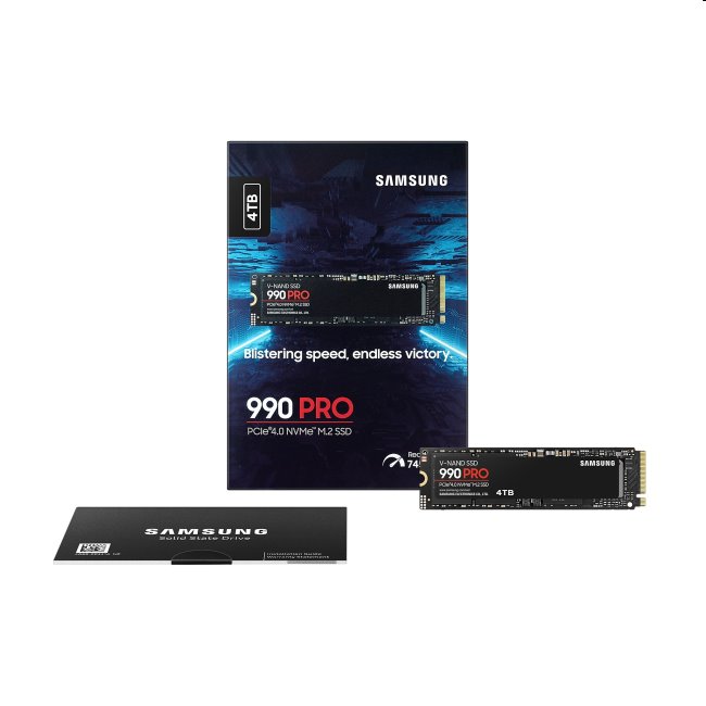 Samsung SSD disk 990 PRO, 4 TB, NVMe M.2 Samsung SSD disk 990 PRO, 4 TB, NVMe M.2