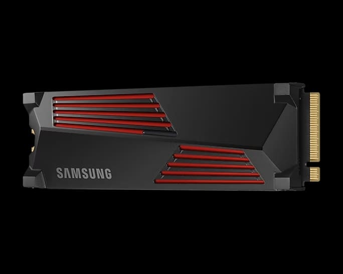 Samsung SSD disk 990 PRO s chladičom, 4 TB, NVMe M.2 Samsung SSD disk 990 PRO s chladičom, 4 TB, NVMe M.2