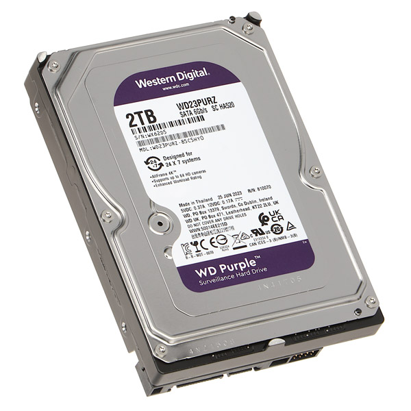 WD Purple Pevný disk HDD 2 TB SATA