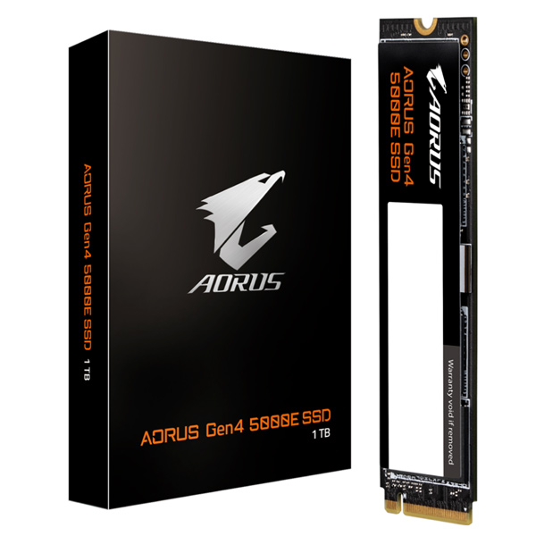 GIGABYTE AORUS 5000E SSD disk 2 TB M.2 NVMe Gen4 6500/6000 MBps GIGABYTE AORUS 5000E SSD disk 2 TB M.2 NVMe Gen4 6500/6000 MBps