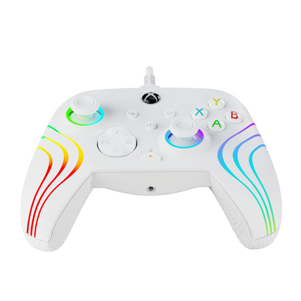 Káblový ovládač PDP pre Xbox Series, Afterglow WAVE white Káblový ovládač PDP pre Xbox Series, Afterglow WAVE white