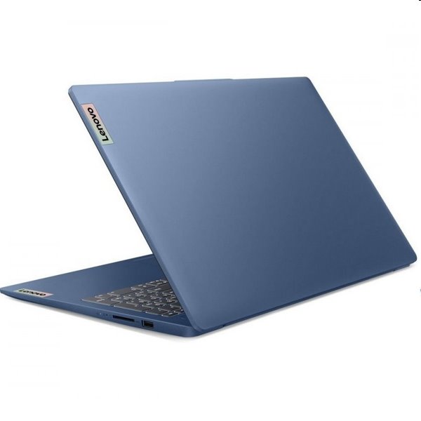 Lenovo IdeaPad Slim 3 15IAN8 notebook, Intel N100, 4 GB/128 GB SSD, 15,6" FHD IPS, AG IntelUHD, Win11Home, modrá